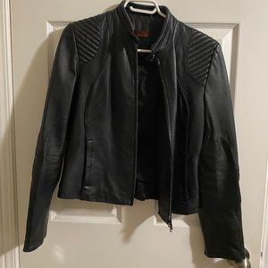 Danier Moto style leather jacket